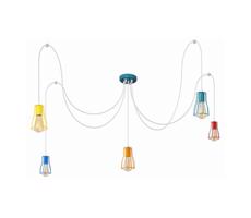 Csillár zsinóron TUBE 5xE27/20W/230V pók