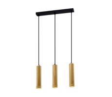 Csillár zsinóron TUBO 3xGU10/25W/230V