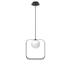 Csillár zsinóron TULA 1xG9/28W/230V szögletes fekete