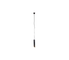Csillár zsinóron VALDA 1xGU10/30W/230V 132 cm fekete