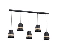 Csillár zsinóron VENEZIA 5xE27/60W/230V