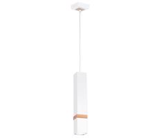 Csillár zsinóron VIDAR 1xGU10/25W/230V fehér