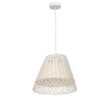 Csillár zsinóron VIMINI 1xE27/40W/230V rattan