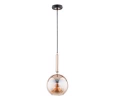 Csillár zsinóron VOLDA 1xE27/15W/230V réz