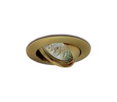 Dönthető süllyesztett lámpa 1xGU5,3/50W/12V arany
