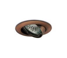 Dönthető süllyesztett lámpa 1xGU5,3/50W/12V réz