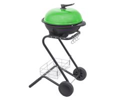 Elektromos grill 1600W/230V fekete/zöld