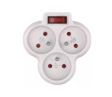 Elosztó kapcsolóval 3x10A/230V