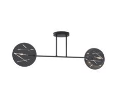 EMIBIG Csillár rúdon  FRICK 2xE27/15W/230V fekete