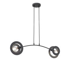 EMIBIG Csillár zsinóron EUFORIA 2xE27/15W/230V fekete