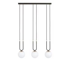 EMIBIG Csillár zsinóron GLAM 3xE14/10W/230V fekete