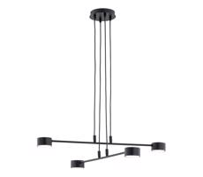 EMIBIG Csillár zsinóron MODUS 4xGX53/12W/230V fekete