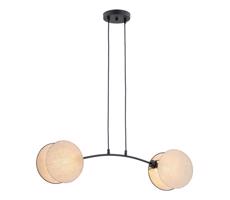 EMIBIG Csillár zsinóron MOTIF 2xE27/15W/230V bézs