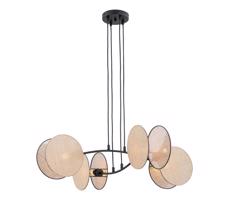 EMIBIG Csillár zsinóron MOTIF 4xE14/10W/230V bézs
