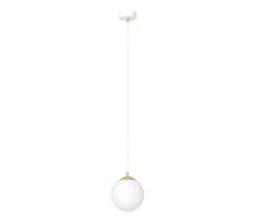 EMIBIG Csillár zsinóron ROYAL 1xE14/10W/230V átm. 14 cm fehér