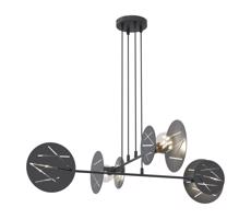 EMIBIG Csillár zsinóron XOTIC 4xE27/15W/230V fekete