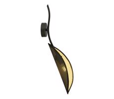 EMIBIG Fali lámpa LOTUS 1xE14/10W/230V fekete/arany