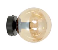 EMIBIG Fali lámpa ROSSI 1xE14/10W/230V fekete/bézs