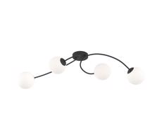 EMIBIG Felületre szerelhető csillár  VIBRA 4xE14/10W/230V fekete/fehér