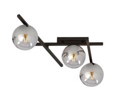 EMIBIG Mennyezeti lámpa SMART 3xE14/10W/230V fekete/szürke
