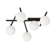 EMIBIG Mennyezeti lámpa SMART 5xE14/10W/230V fekete/fehér