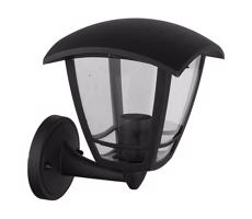 Eurolamp Kültéri fali lámpa 1xE27/42W/230V IP44 fekete