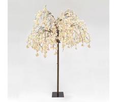 Eurolamp LED Dekoratív műkarácsonyfa CHERRY TREE 288xLED/230V 2,5 m cseresznye