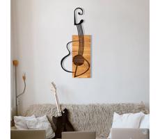 Fali dekoráció 39x93 cm gitár
