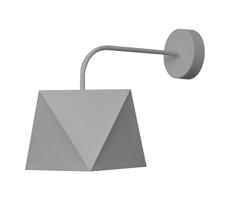 Fali lámpa ADAMANT 1xE27/15W/230V szürke