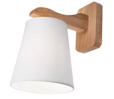 Fali lámpa ANDREA 1xE27/60W/230V tölgy/fehér