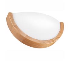 Fali lámpa ANELLO 1xE27/60W/230V tölgy