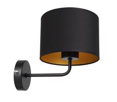 Fali lámpa ARDEN 1xE27/60W/230V fekete/arany