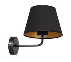 Fali lámpa ARDEN 1xE27/60W/230V fekete/arany