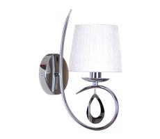 Fali lámpa ARNIKA 1xE14/40W/230V fényezett króm/fehér