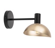 Fali lámpa ARTIS 1xE14/40W/230V fekete/arany