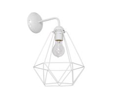 Fali lámpa BASKET 1xE27/60W/230V fehér