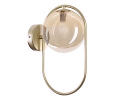 Fali lámpa CORDEL 1xG9/28W/230V réz/füstös bézs