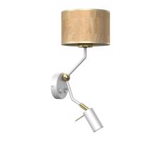 Fali lámpa CORK 1xE27/40W/230V + 1xGU10/MR11/7W