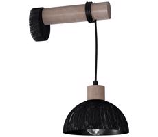 Fali lámpa ERIK 1xE27/60W/230V barna/fekete