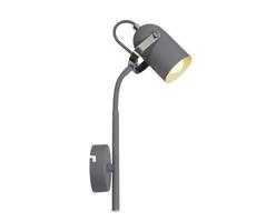 Fali lámpa GRAY 1xE14/40W/230V