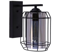 Fali lámpa JONERA 1xE27/40W/230V fekete