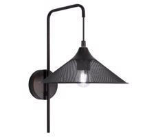 Fali lámpa KIRUNA 1xE27/40W/230V fekete