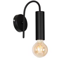 Fali lámpa LOPPE 1xE27/60W/230V fekete