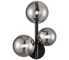 Fali lámpa MILA 3xG9/9W/230V fekete/szürke