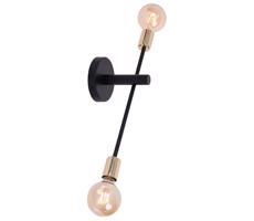 Fali lámpa ONYX 2xE27/60W/230V fekete/arany