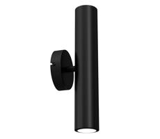 Fali lámpa RAITO 2xGU10/8W/230V fekete
