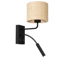 Fali lámpa RATTAN 1xE27/60W+1xG9/8W/230V rattan