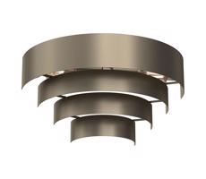 Fali lámpa RINGS 2xE27/15W/230V réz