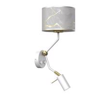 Fali lámpa SENSO 1xE27/40W/230V + 1xGU10/MR11/7W fehér