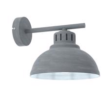 Fali lámpa SVEN 1xE27/15W/230V szürke
